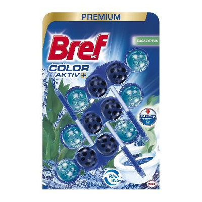 Bref WC Blok Blue Aktiv 3x50g  Eucalyptus