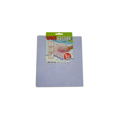 Utierka uniabsorb 38x34cm 3ks/bal