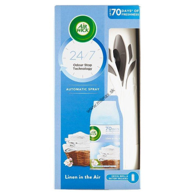 Air Wick stroj + náplň 250ml Prádlo vo vánku
