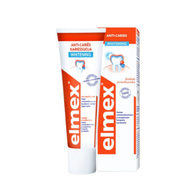 Elmex zubná pasta 75ml Anti caries whitening