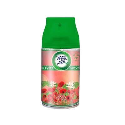 Miss Life osviežovač náhrada 250ml Red Poppy&Lemon Citrus