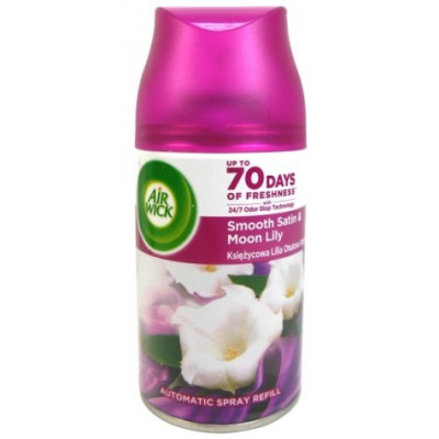 Air Wick náplň 250 ml Smooth satin Moon lily