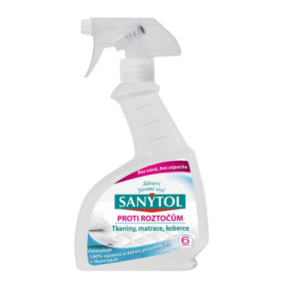 Sanytol proti roztočom na tkaniny, matrace, koberce, 300 ml