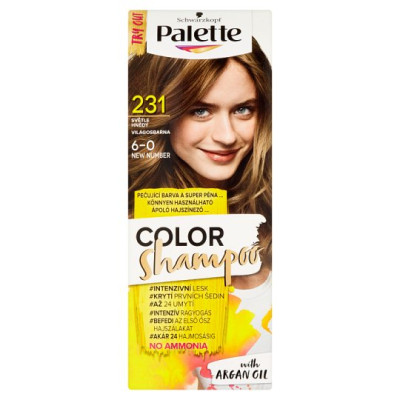 Palette Schwarzkopf šampón na vlasy 231   6-0