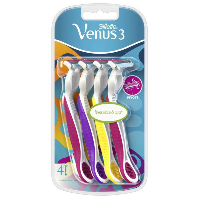 Gillette Jednorázový strojček Venus3 4ks
