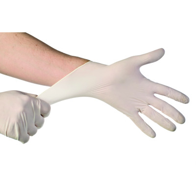Rukavice jednorázové 100 ks LATEX XL