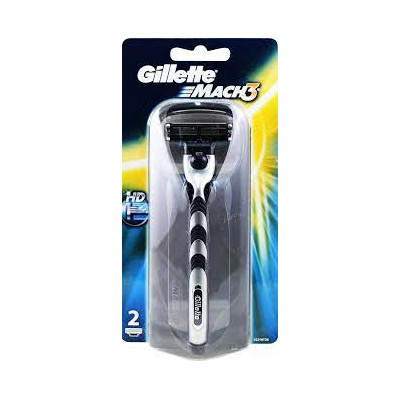 Gillette strojťek + 2ks náhrada Mach3 Start