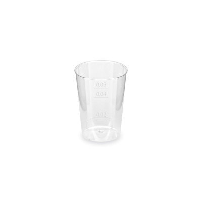 HP Pohár kryštál 2cl/4cl/5cl/40ks