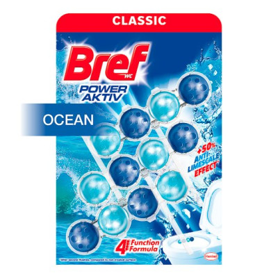Bref WC Blok Power Aktiv 3x50g Ocean