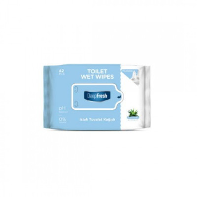 DeepFresh vlhčený toaletný papier 42ks Aloe vera