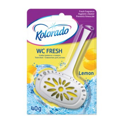 Kolorado WC blok Fresh Toilet Citrón 40g