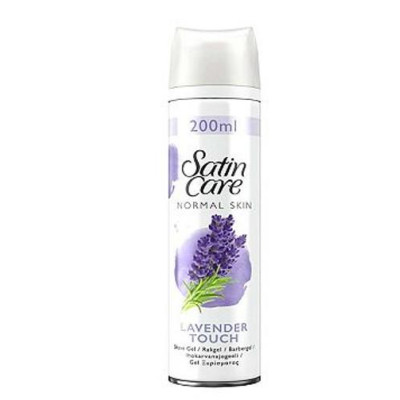 Gillette gél na holenie Satin Care 200ml Lavender