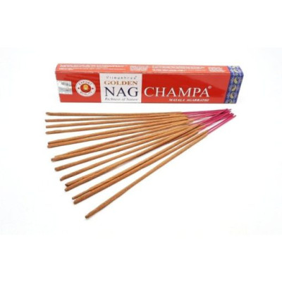 ZENHOME Vonné paličky Golden Nag Champa 100% natural 15ks/bal