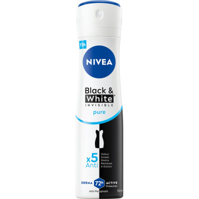 Nivea deo 150 ml B&W Invisible Pure