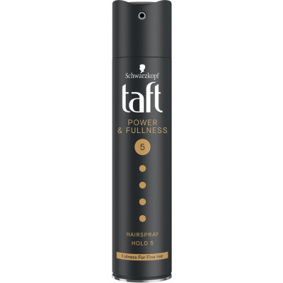Taft lak na vlasy 250 ml Power &Fullness 5