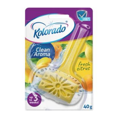 Kolorado WC blok Clean Aroma Čerstvý Citrus 40g