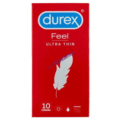 Durex Feel 10ks Thin XL/Ultra Thin