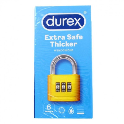 Durex kondómy 6ks Extra Safe