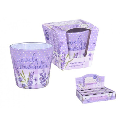 Bartek Vonná sviečka 115g Lovely Lavender