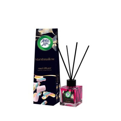 Miss Life Bamboo stick osviežovač 100ml Marshmallow