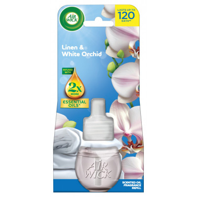 Air Wick náplň 19ml Prádlo a biela orchidea