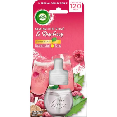 Air Wick náplň 19ml Ružový sekt a maliny