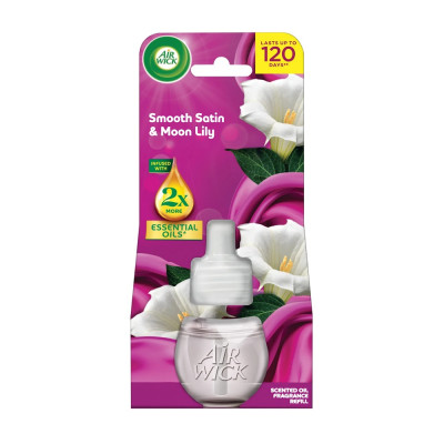 Air Wick elektr. n. náplň 19ml Jemný saten a ľalia