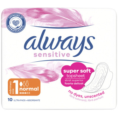 Always Classic 10ks Sensitive Normal Plus