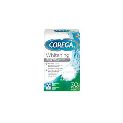 Corega Tabs 30ks whitening