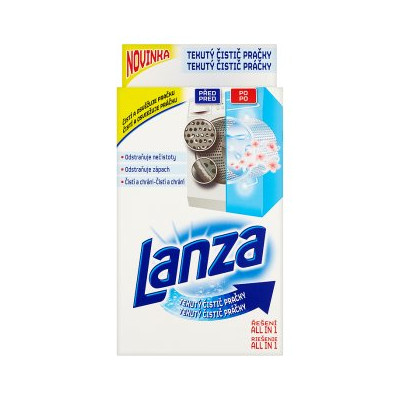 Lanza 250ml tekutý čistič pračky